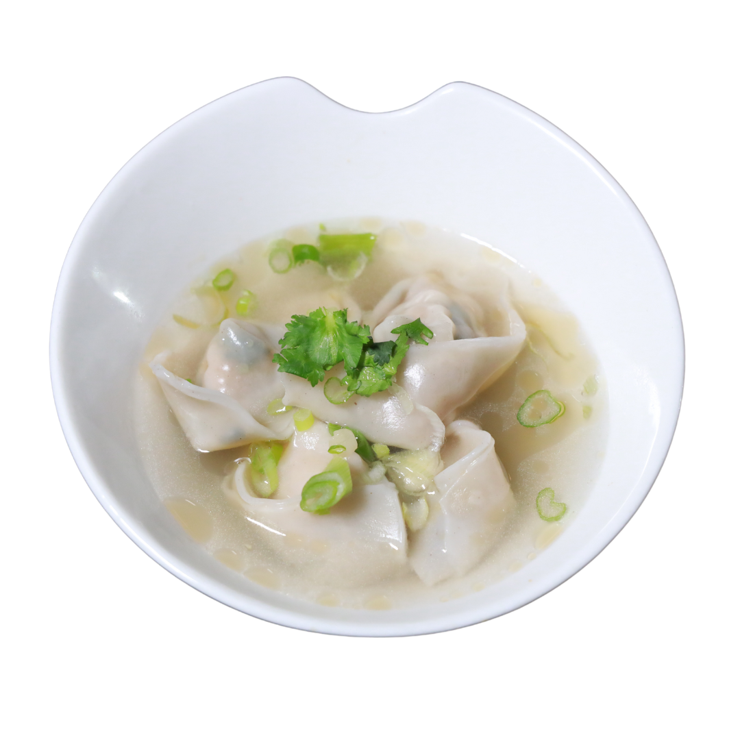 33. Spinach & Mushroom Wonton 素云吞汤| Vanessa's Dumpling House